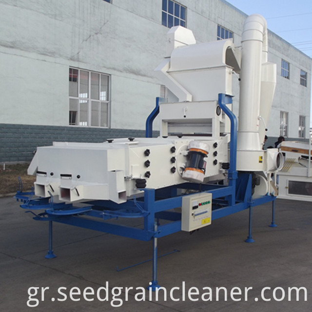 μηχανή καθαρισμού σπόρων σιτηρών grain seed cleaning machine
